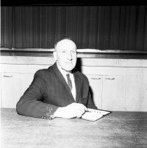 Portrait of Mr. Donald McKenzie, Chairman, School B.